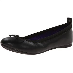 Kenneth Cole Reaction Black Copy Tap Ballet Flat